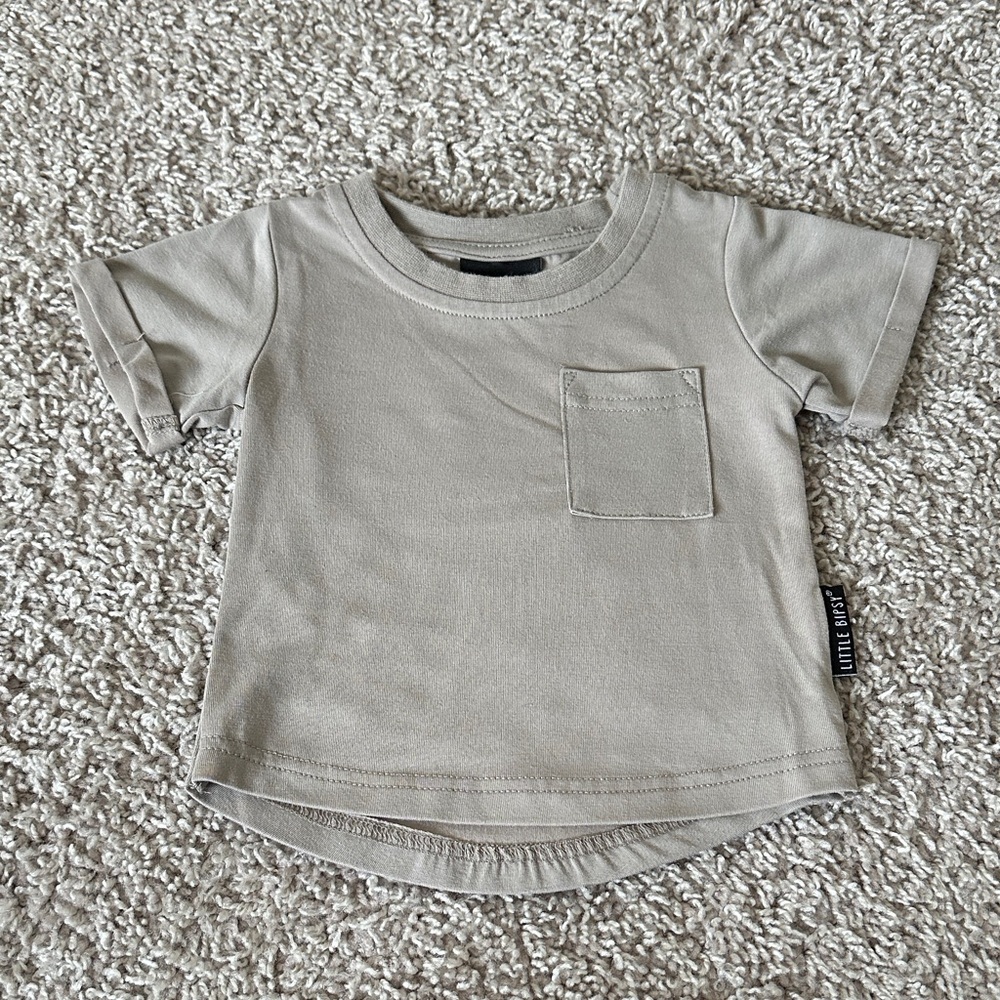 Little Bipsy Bamboo Pocket Tee